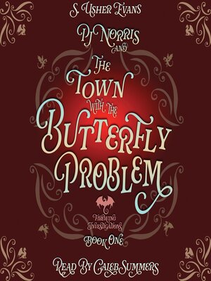 cover image of PJ Norris and the Town with the Butterfly Problem